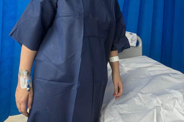 Nicola began chemotherapy last week