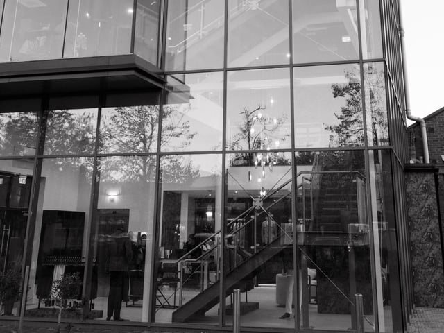 The Glasshouse at The Linen Green caught Dee Graham's eye and he could immediately see what it might become.