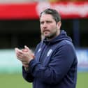 Coleraine manager Ruaidhrí Higgins. (Photo by David Maginnis/Pacemaker Press)