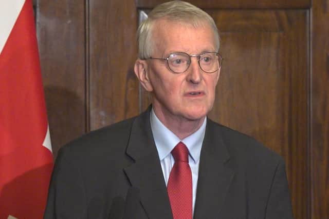 Northern Ireland Secretary Hilary Benn said the Government is “committed to delivering the Troubles Bill to address the legacy of that terrible period of our history”