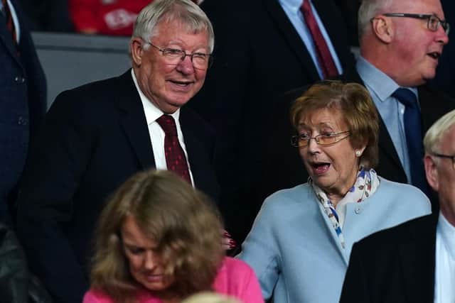 Lady Cathy Ferguson, wife of former Manchester United manager Sir Alex Ferguson, has died, the family has announced