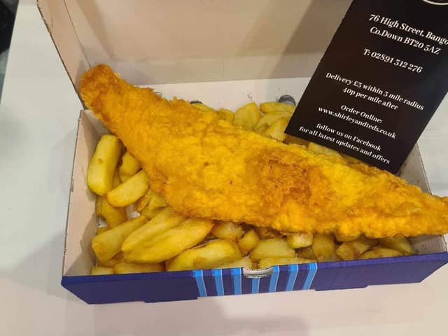 Shirley & Ted's Takeaway in Bangor served its final customers over the weekend, citing the “current climate” and a “pure lack of business” as the main reasons behind the decision. Credit Facebook