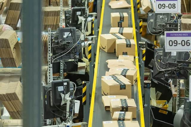 Since 2010 Amazon has invested over £95 million in Northern Ireland. Credit: Sandy Young