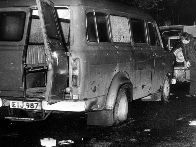 Ten men died as a result of the Kingsmill atrocity. The mass shooting took place on January 5, 1976 near the village of Whitecross in south County Armagh