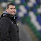 Linfield manager David Healy. PIC: David Maginnis/Pacemaker Press