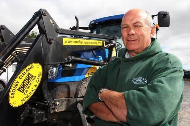 Crosby Cleland farms outside Saintfield, and said that a break in the dry spell will be welcomed