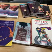 A selection of books that columnist Jonny McCambridge came across on one of his visits to school open nights. Jonny was impressed by all those pupils who gave up their time to show off their school to P7 children and their parents – 'all of them were a credit to the schools which they attend'
