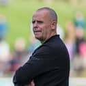 Dungannon Swifts manager Rodney McAree. (Photo by David Maginnis/Pacemaker Press)