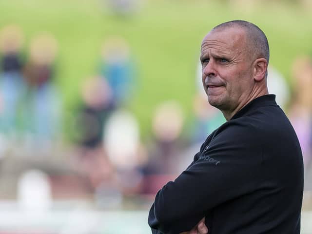 Dungannon Swifts manager Rodney McAree. (Photo by David Maginnis/Pacemaker Press)
