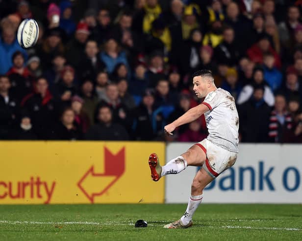 John Cooney was the man of the match for Ulster against Edinburgh on Friday night