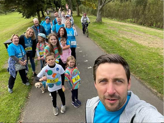 The Dumigan family had a great time at the Walk for Parkinson’s event in 2022. They’re taking part again this September, with all ages joining in.