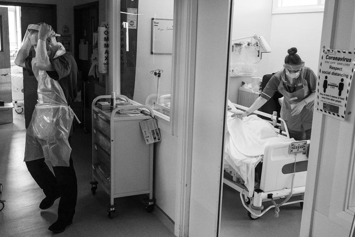 Emergency doctor at Ulster Hospital captures in photographs how Covid transformed hospitals