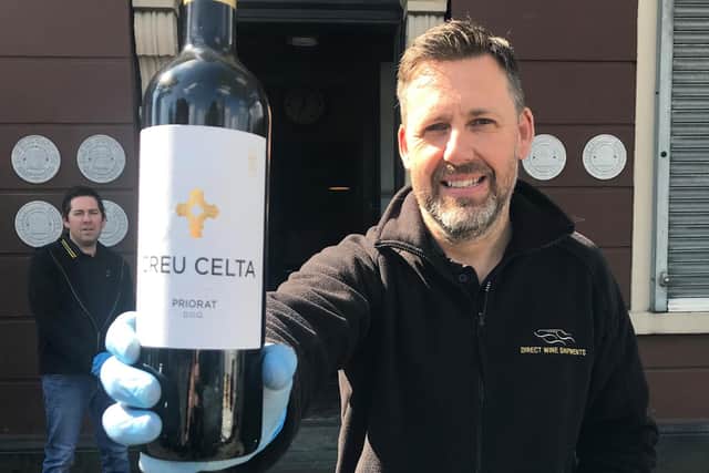 A Belfast family who makes an award winning Creu Celta red wine in Spain is celebrating the 20th year of production. Pictured are Peter McAlinden and brother Neal who are marking 20 years with several events including a Creu Celta Wine dinner at the much-praised Stock Restaurant in Belfast on June 22
