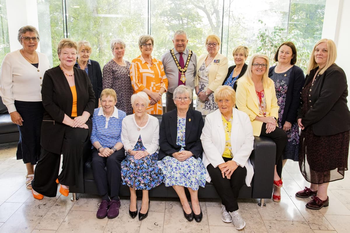 Greenfinches 50th anniversary: Mayor of Causeway Coast and Glens Borough Council holds special reception for UDR women