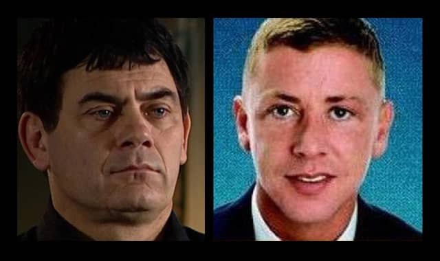 Gerry Hutch and Jonathan Dowdall (pictured several years ago from SF election literature)