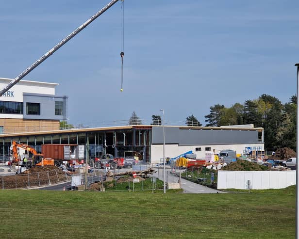 Work is well advanced at the new £9m Lidl at Rushmere Shopping Centre in Craigavon, Co Armagh which will create 40 new jobs for the area.