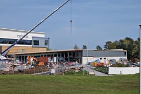 Work is well advanced at the new £9m Lidl at Rushmere Shopping Centre in Craigavon, Co Armagh which will create 40 new jobs for the area.