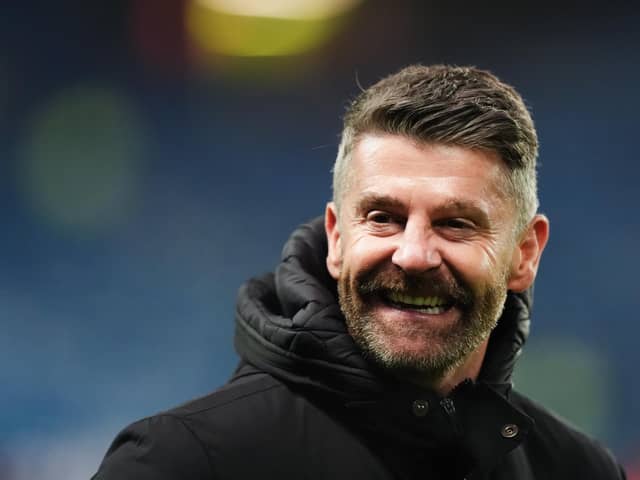 St Mirren manager Stephen Robinson