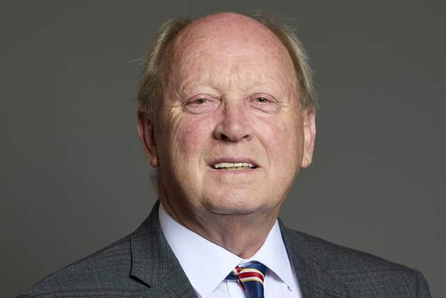 MP Jim Allister said a Belfast music festival had 'tarnished itself' by booking Kneecap for a headline slot this weekend. Photo: Roger Harris Photography/House of Commons