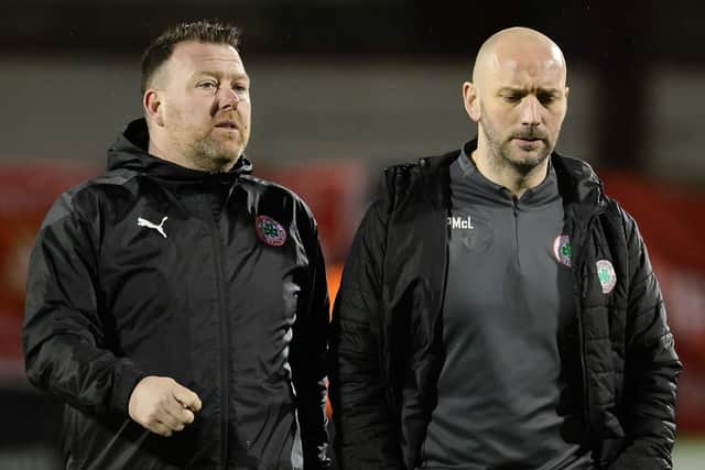 Declan O'Hara has been appointed interim manager of Cliftonville