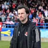Crusaders manager Declan Caddell. (Photo by David Maginnis/Pacemaker Press)