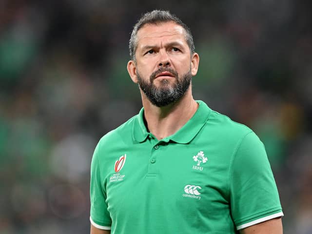 Ireland head coach Andy Farrell is preparing his side for their Six Nations opener against France
