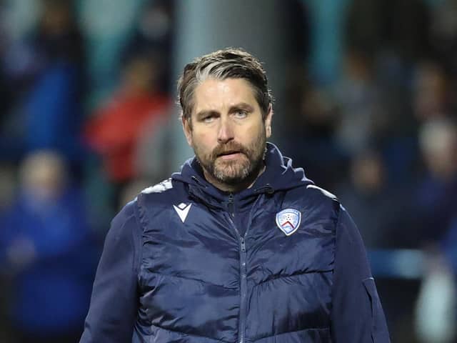 Coleraine manager Ruaidhri Higgins. (Photo by Desmond Loughery/Pacemaker Press)