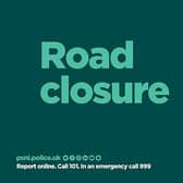Two roads are currently closed due to unconnected fires