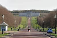 Suspected drugs paraphernalia was found in Parliament Buildings, Stormont, during the summer. Pic: Google.