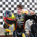 Richard Kerr won the opening Superbike race at the Sunflower Trophy meeting at Bishopscourt in County Down on Saturday