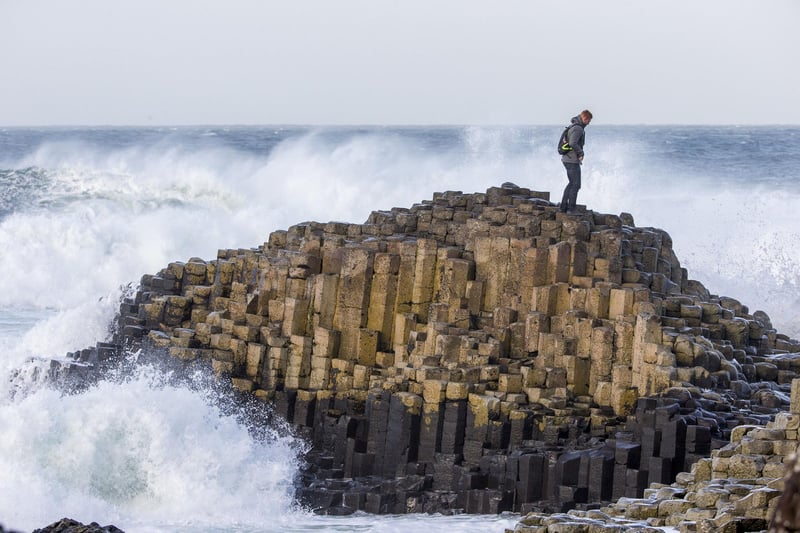 Northern Ireland's most popular tourist destination: this large stretch of staircase-shaped rocks is the result of cooled lava from volcanic eruptions that took place over 65 million years ago.