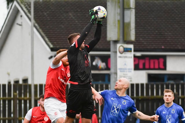 Continuing the theme of goalkeepers, Dungannon Swifts stopper Declan Dunne had a fine game against Larne despite conceding twice. He made five saves, one high claim and had 61 touches of the ball, giving Dunne a Sofascore rating of 8.0.