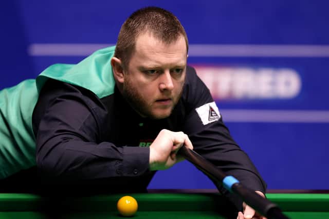 Defending Northern Ireland Open champion Mark Allen. (Photo by George Wood/Getty Images)