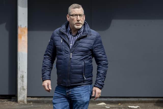 Andrew McDade after leaving at Killymeal House in the Belfast Gasworks, Belfast, where he is challenging his dismissal from the Norman Emerson Group Limited over a video clip he filmed on Facebook Live of people singing offensive lyrics around the murder of Co Tyrone school teacher Micheala McAreavey. Picture date: Tuesday May 16, 2023. PA Photo. The Co Armagh lorry driver has claimed he was unfairly dismissed after sharing a video on social media which included offensive chanting about murder victim Michaela McAreavey. McDade lost his job at a stone and concrete supply firm after sharing the video last June. However he contends he was not aware of the offensive chanting and had simply. See PA story ULSTER McAreavey. Photo credit should read: Liam McBurney/PA Wire