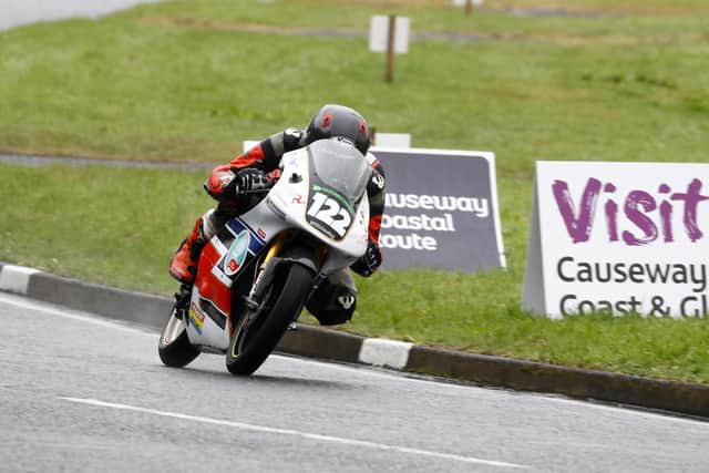 Chris Meyer won the Moto3/125GP race on his Honda 250