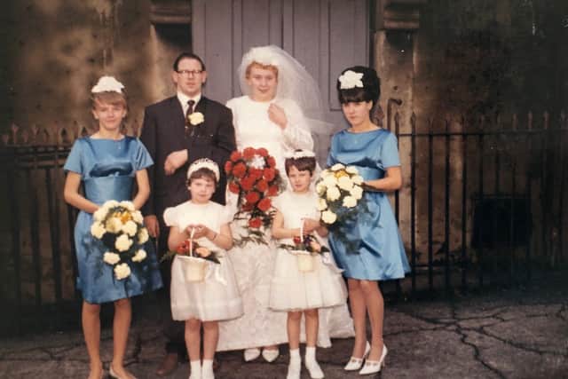 Alan Bayles' mum Madge on her wedding day