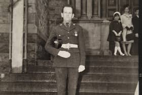 Rod Lavender on his wedding day in 1969 in Belfast