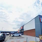 The massive Home Bargains store in Pennyburn