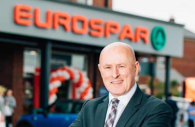 Henderson Retail Ltd, the privately owned family business based in Mallusk, has acquired Hunters of Markethill from the Belfast’s Creighton Group. Pictured Mark McCammond, managing director, Henderson Retail