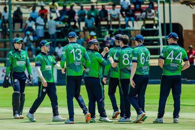 Ireland will travel to the USA for next summer's T20 World Cup. PIC: Zimbabwe Cricket