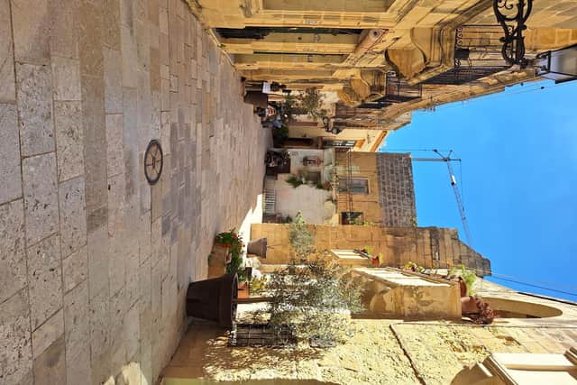 A street in Gozo's capital, Victoria