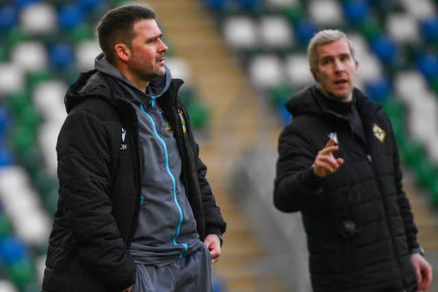 Linfield manager David Healy anticipated a tough encounter ahead of his side's Irish Cup victory against Ballymena United