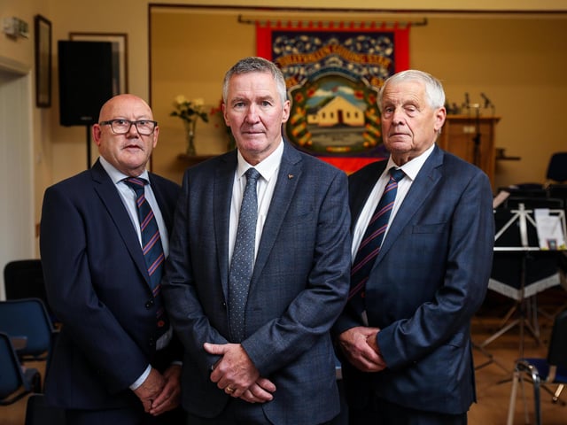 Bro John Henry LOL 630 (survivor of attack), LOL 630 Worshipful Master, Wor Bro Alasdair Cooke, Bro Berry Reaney LOL 630 (survivor of attack)