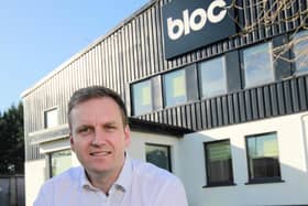 Bloc Blinds, the industry-leading blinds manufacturer, which is headquartered in Magherafelt, is expanding its international operations, through investment in a new production facility in Texas, USA. Pictured is Cormac Diamond, founder of Bloc Blinds