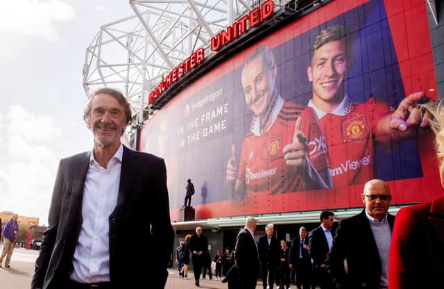 Sir Jim Ratcliffe during a March visit to Manchester United's Old Trafford. (Photo by Peter Byrne/PA Wire)