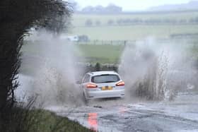 Flooded road pic - Jane Coltman