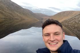 Jamie Marshall, a water utilities apprentice with NI Water
