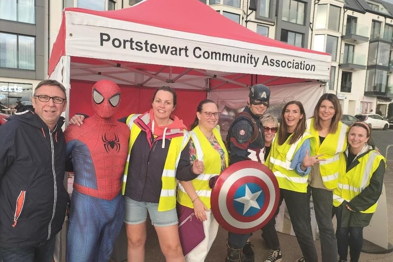Red Sails Volunteers who are all superheroes to the local community