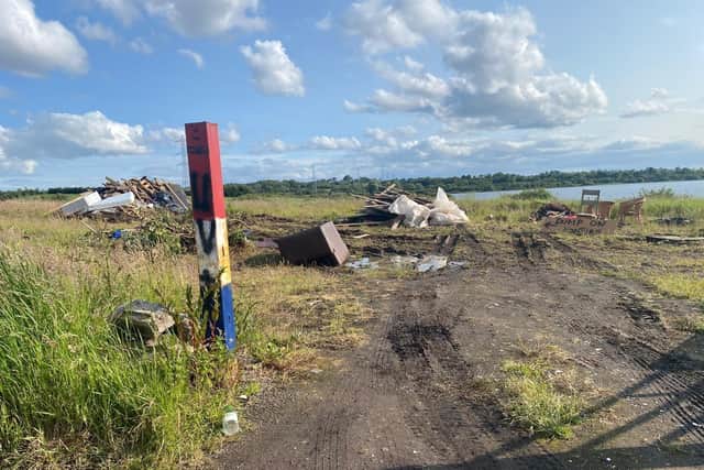 Stoneyford bonfire site.