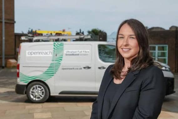 Lauren McGaughey, Openreach NI director